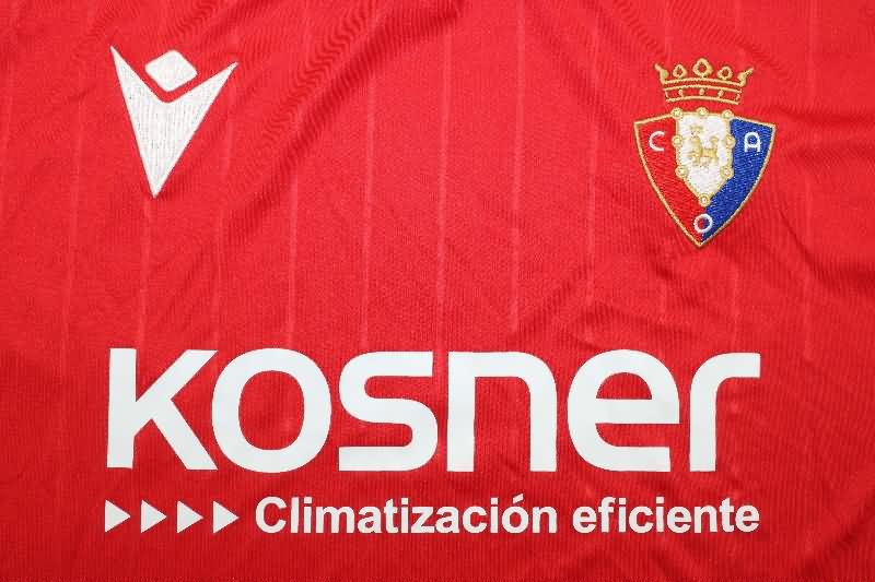 AAA(Thailand) Osasuna 25/26 Home Soccer Jersey