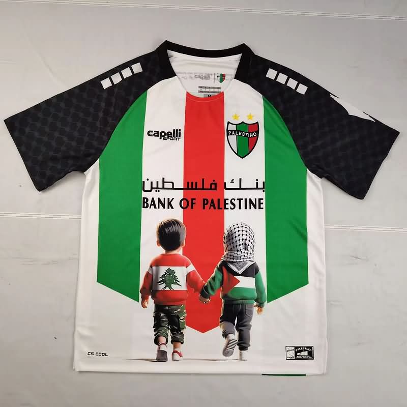 AAA(Thailand) Palestino 2025 Special Soccer Jersey 05