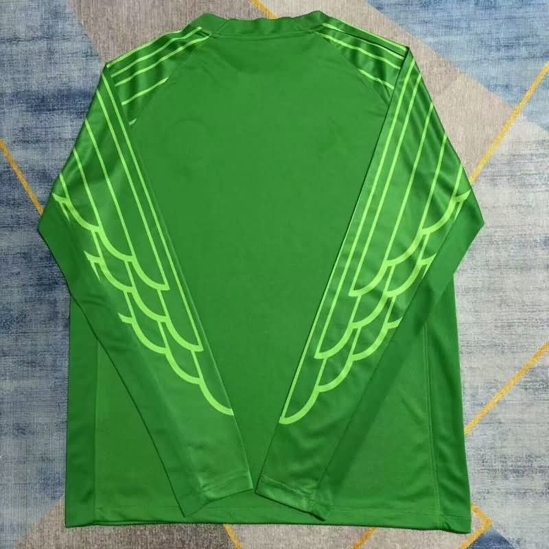 AAA(Thailand) Paris St German 25/26 Goalkeeper Green Long Sleeve Soccer Jersey