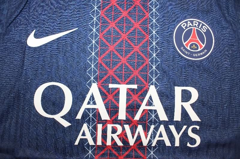 AAA(Thailand) Paris St German 25/26 Home Soccer Jersey (Player)