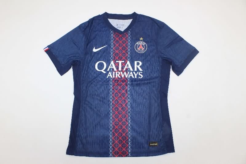 AAA(Thailand) Paris St German 25/26 Home Soccer Jersey (Player) With Star