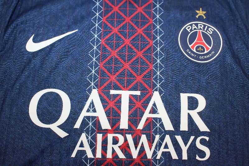 AAA(Thailand) Paris St German 25/26 Home Soccer Jersey (Player) With Star