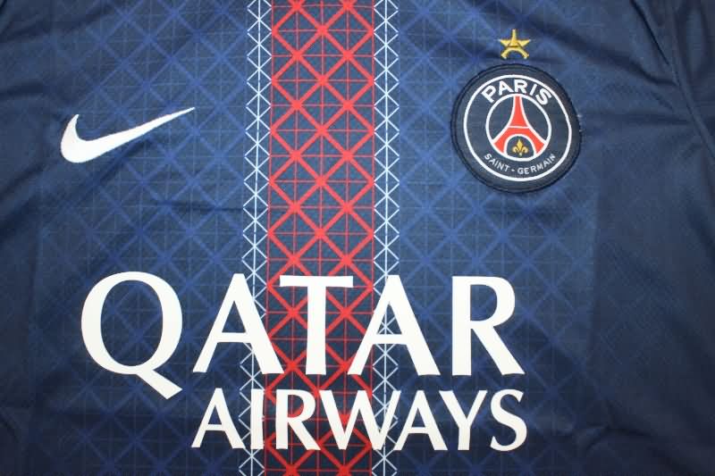 AAA(Thailand) Paris St German 25/26 Home Soccer Jersey With Star