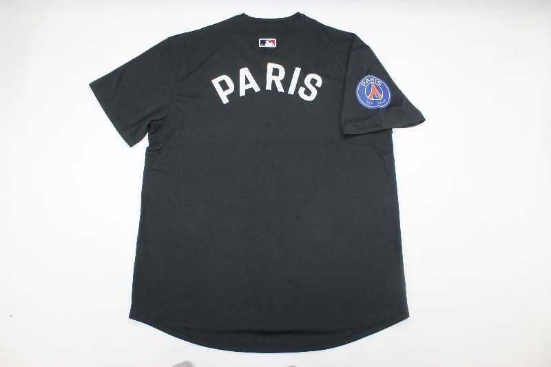 AAA(Thailand) Paris St German 25/26 Black Baseball Jersey