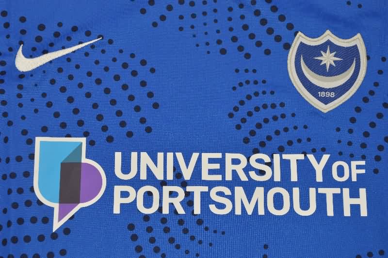 AAA(Thailand) Portsmouth 25/26 Home Soccer Jersey