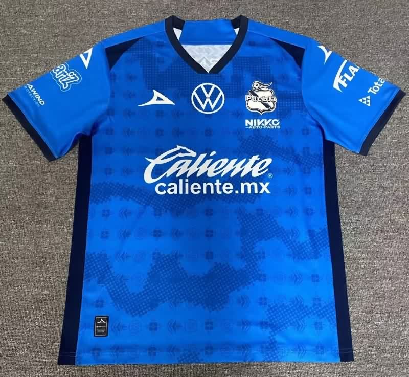 AAA(Thailand) Puebla 25/26 Goalkeeper Dark Blue Soccer Jersey (Player) AAA(Thailand) Puebla 25/26 Goalkeeper Dark Blue Soccer Jersey (Player)