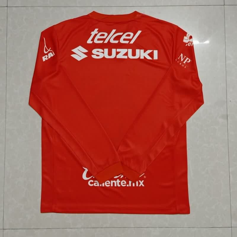 AAA(Thailand) Pumas UNAM 25/26 Goalkeeper Orange Long Sleeve Soccer Jersey