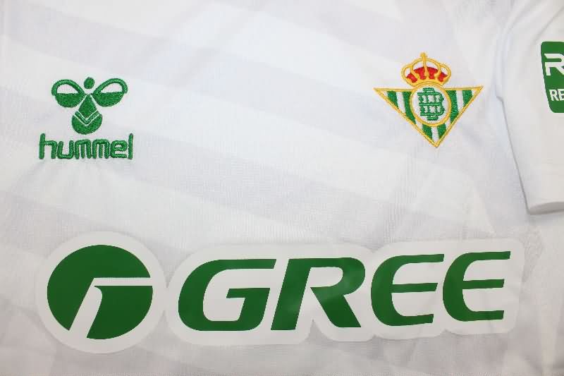 AAA(Thailand) Real Betis 25/26 Goalkeeper White Soccer Jersey