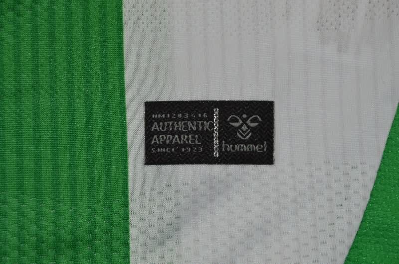 AAA(Thailand) Real Betis 25/26 Home Long Sleeve Soccer Jersey