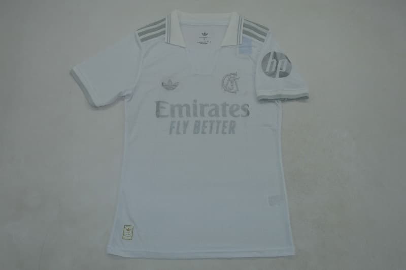 AAA(Thailand) Real Madrid 25/26 125th Anniversary Soccer Jersey (Player) AAA(Thailand) Real Madrid 25/26 125th Anniversary Soccer Jersey (Player)