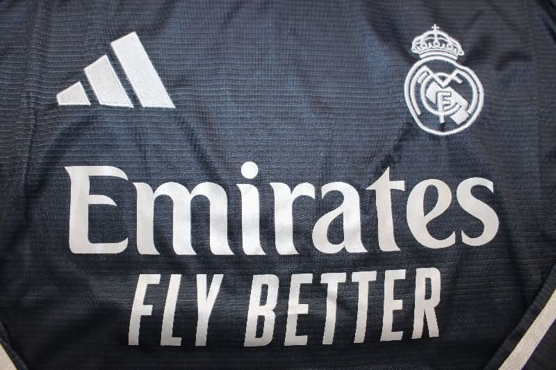 AAA(Thailand) Real Madrid 25/26 Away Long Sleeve Soccer Jersey