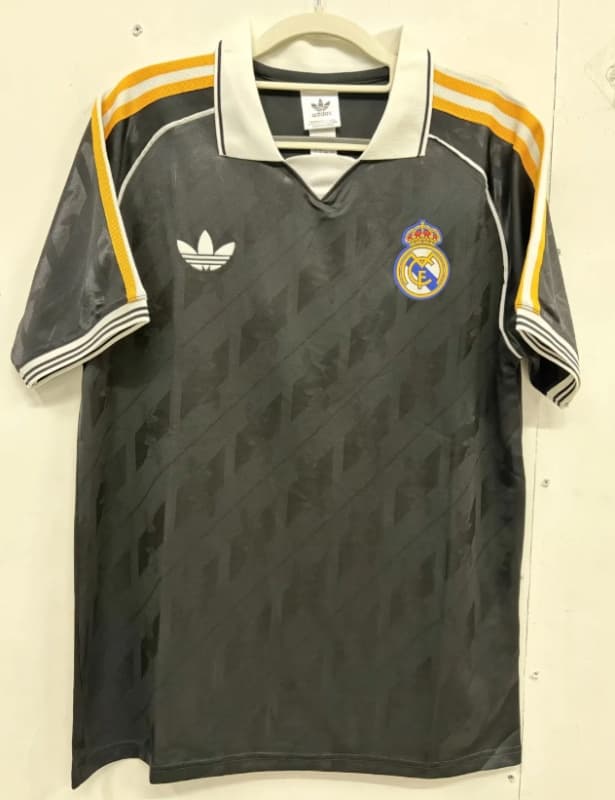 AAA(Thailand) Real Madrid 25/26 Black Soccer Jersey