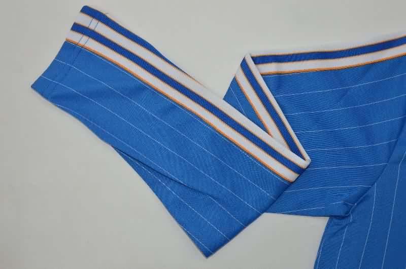 AAA(Thailand) Real Madrid 25/26 Blue Long Sleeve Soccer Jersey