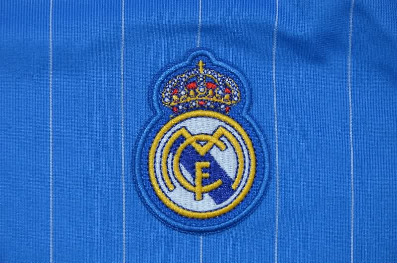 AAA(Thailand) Real Madrid 25/26 Blue Long Sleeve Soccer Jersey