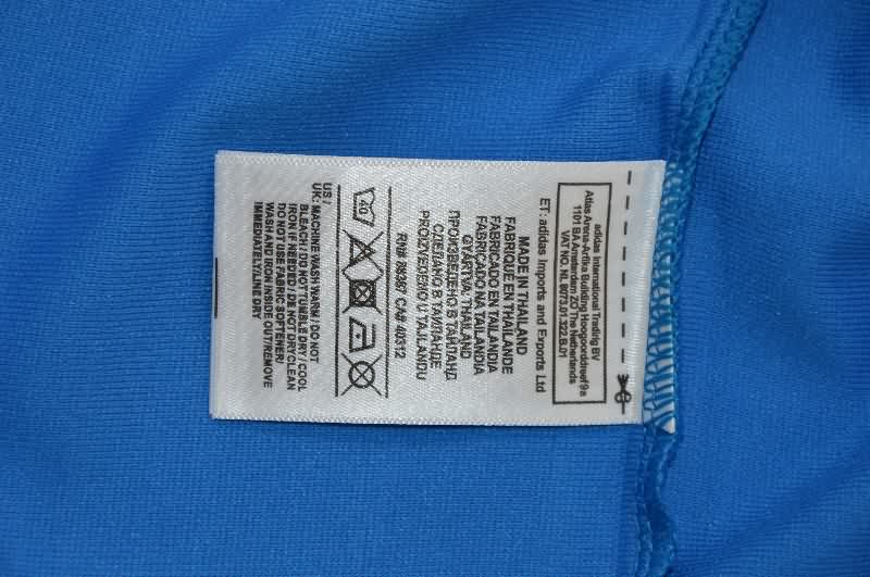 AAA(Thailand) Real Madrid 25/26 Blue Long Sleeve Soccer Jersey