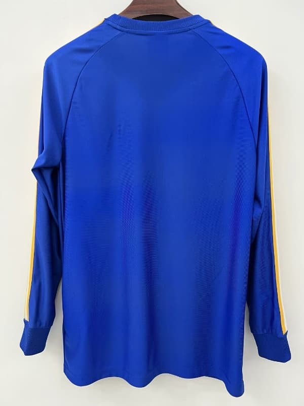 AAA(Thailand) Real Madrid 25/26 Blue Long Sleeve Soccer Jersey 02