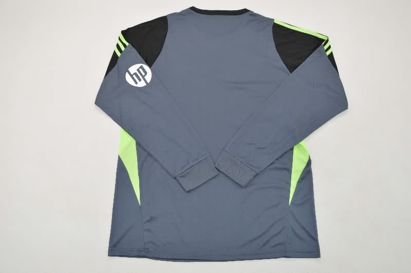 AAA(Thailand) Real Madrid 25/26 Goalkeeper Black Long Sleeve Soccer Jersey