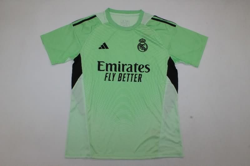 AAA(Thailand) Real Madrid 25/26 Goalkeeper Green Soccer Jersey