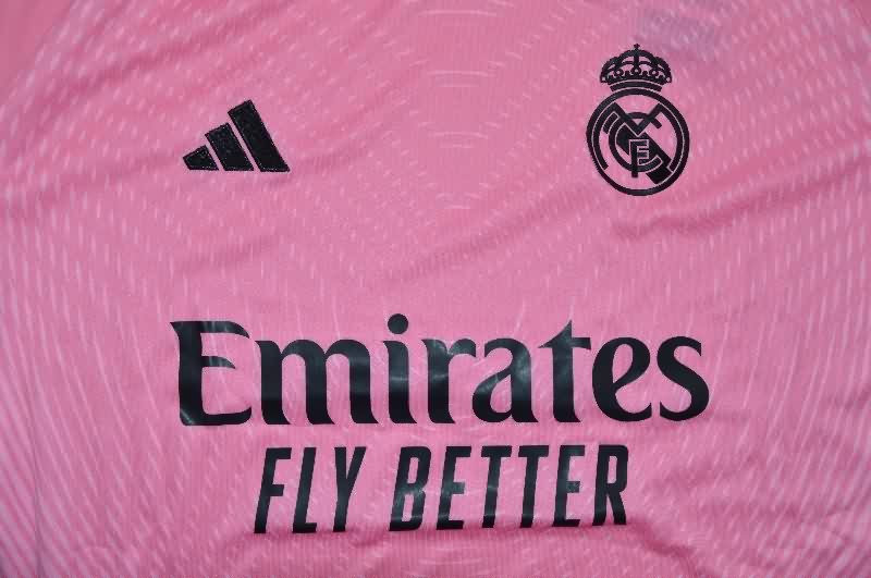 AAA(Thailand) Real Madrid 25/26 Goalkeeper Pink Soccer Jersey