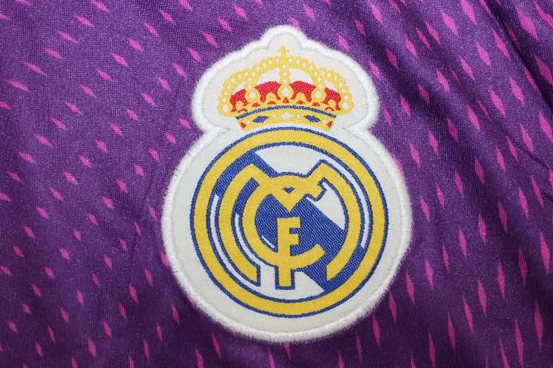 AAA(Thailand) Real Madrid 25/26 Goalkeeper Purple Soccer Jersey