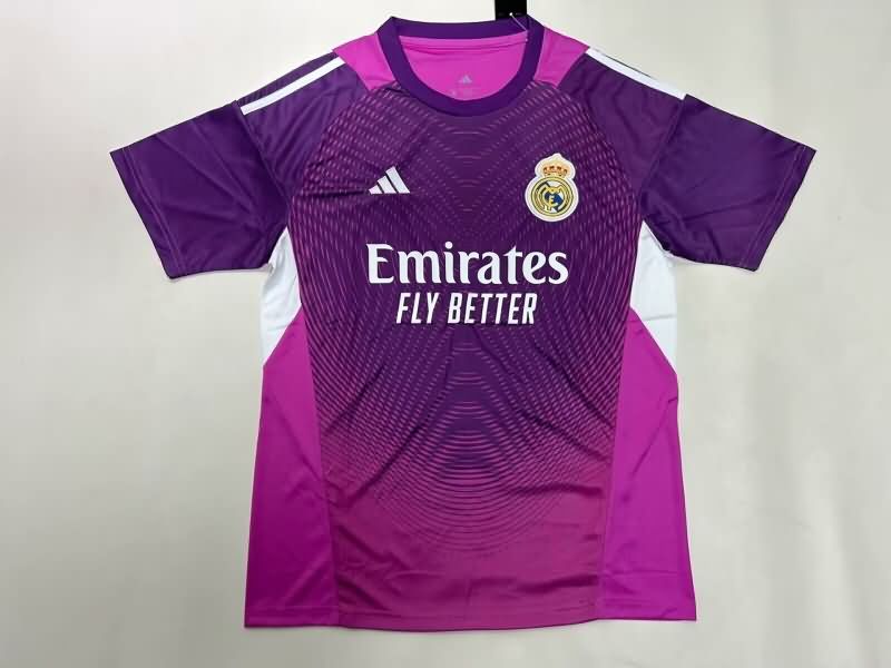 AAA(Thailand) Real Madrid 25/26 Goalkeeper Purple Soccer Jersey Leaked