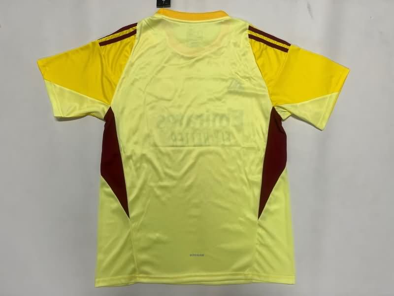 AAA(Thailand) Real Madrid 25/26 Goalkeeper Yellow Soccer Jersey
