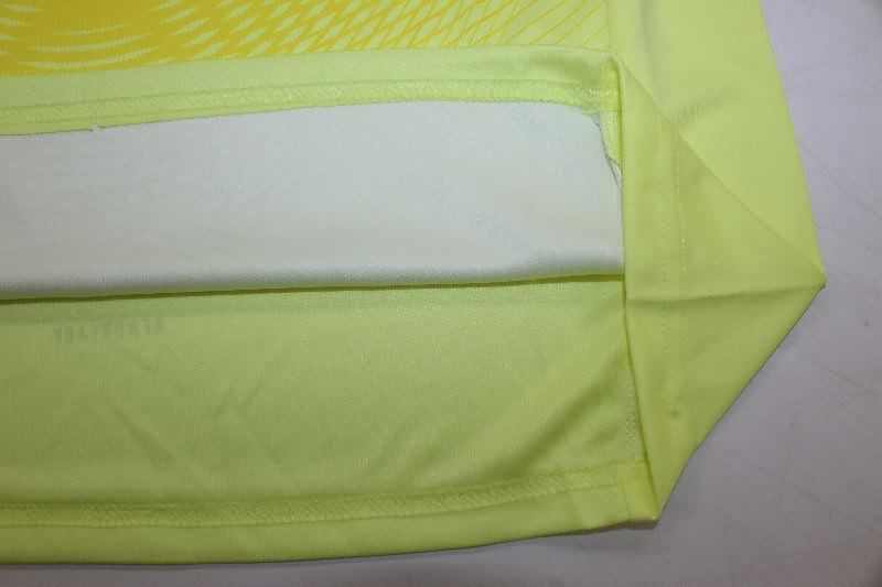 AAA(Thailand) Real Madrid 25/26 Goalkeeper Yellow Soccer Jersey