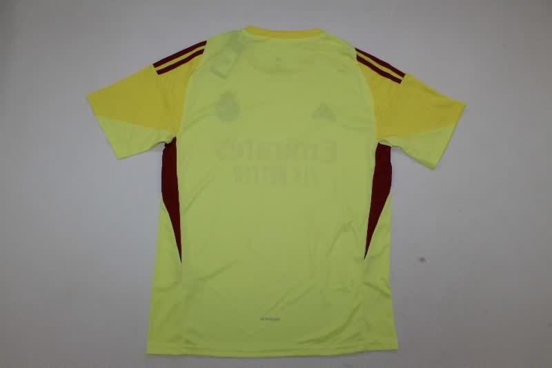 AAA(Thailand) Real Madrid 25/26 Goalkeeper Yellow Soccer Jersey