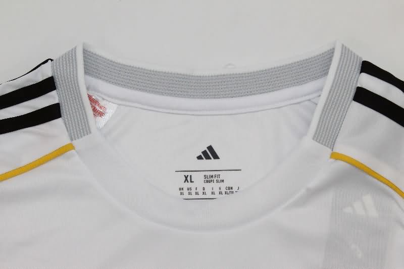 AAA(Thailand) Real Madrid 25/26 Home Long Sleeve Soccer Jersey