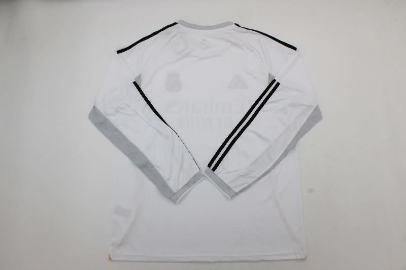AAA(Thailand) Real Madrid 25/26 Home Long Sleeve Soccer Jersey