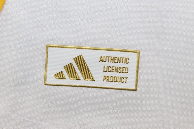 AAA(Thailand) Real Madrid 25/26 Home Long Sleeve Soccer Jersey (Player)