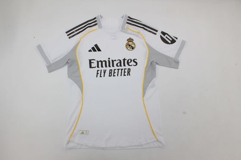 AAA(Thailand) Real Madrid 25/26 Home Soccer Jersey (Player)
