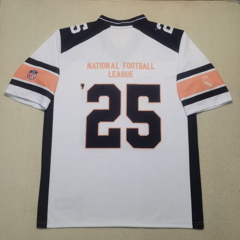 AAA(Thailand) Real Madrid 25/26 White NFL Jersey