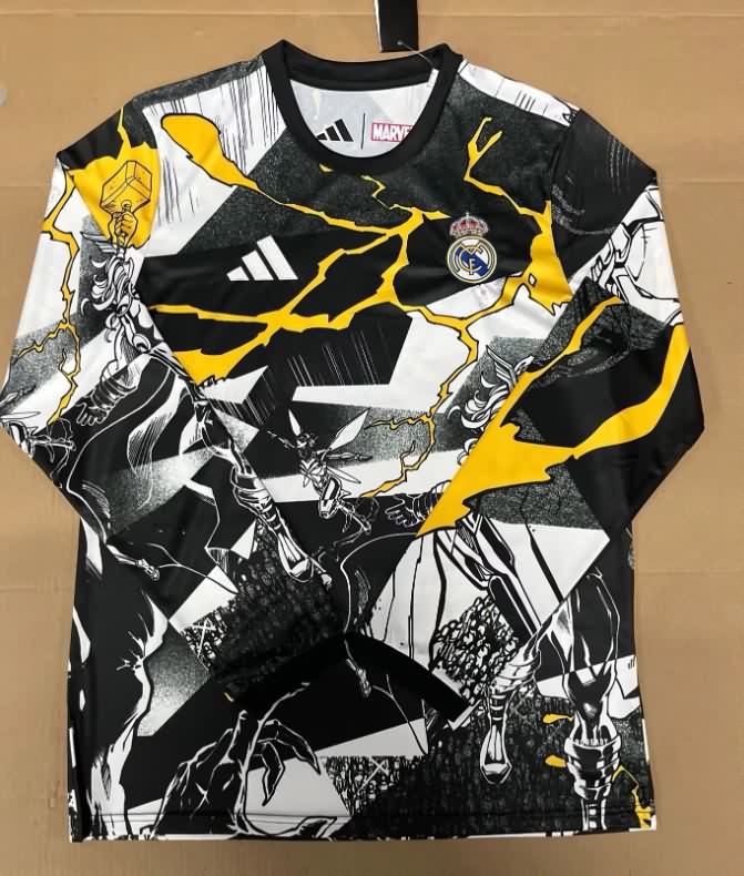 AAA(Thailand) Real Madrid 25/26 Special Long Sleeve Soccer Jersey
