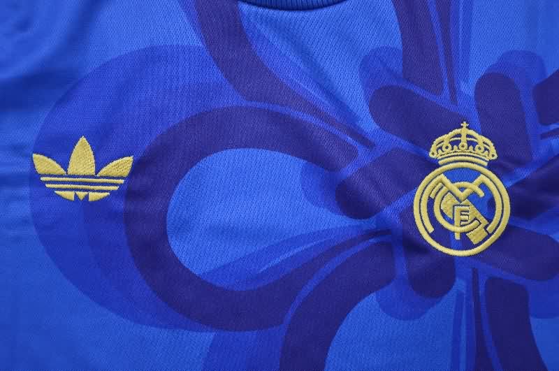 AAA(Thailand) Real Madrid 25/26 Special Long Sleeve Soccer Jersey 03