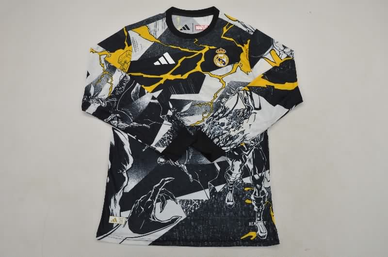 AAA(Thailand) Real Madrid 25/26 Special Long Sleeve Soccer Jersey (Player)