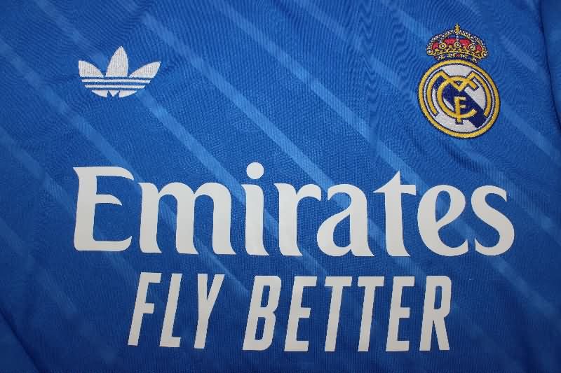 AAA(Thailand) Real Madrid 25/26 Third Long Sleeve Soccer Jersey