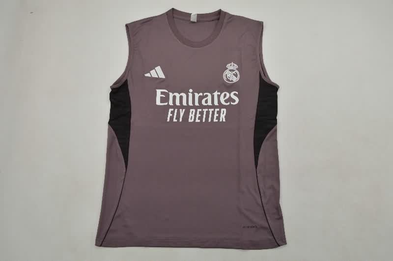 AAA(Thailand) Real Madrid 25/26 Training Vest Soccer Jersey 02