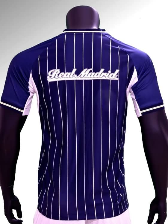 AAA(Thailand) Real Madrid 25/26 Travel Purple Soccer Jersey (Player)
