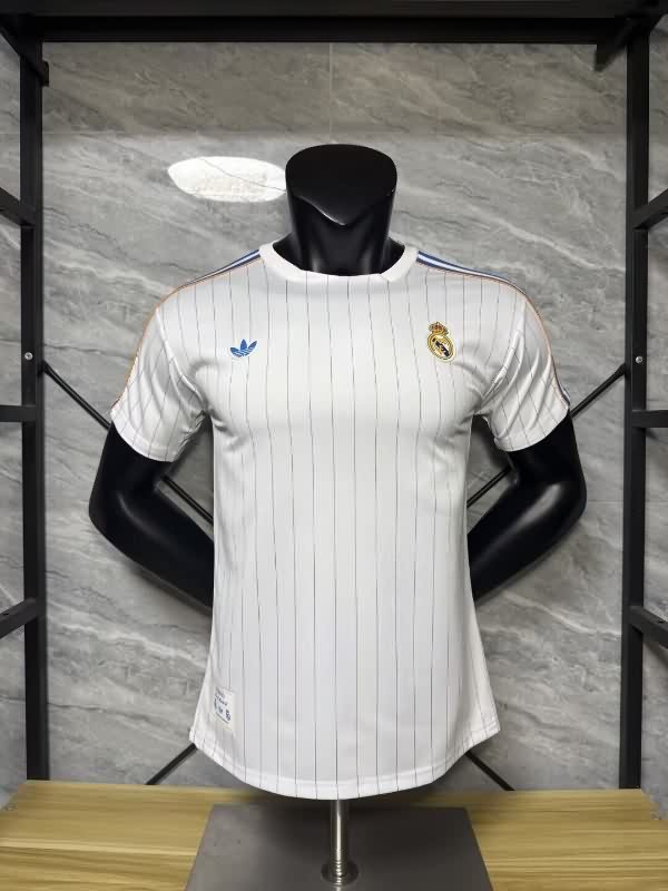 AAA(Thailand) Real Madrid 25/26 White Soccer Jersey (Player)