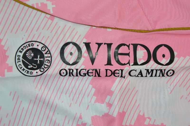 AAA(Thailand) Real Oviedo 25/26 Pink Soccer Jersey
