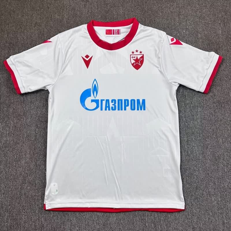 AAA(Thailand) Red Star Belgrade 25/26 Away Soccer Jersey AAA(Thailand) Red Star Belgrade 25/26 Away Soccer Jersey
