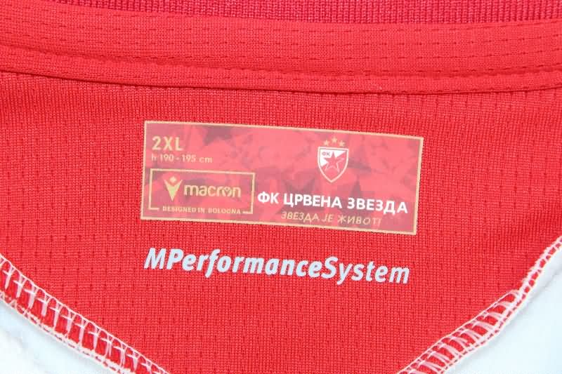 AAA(Thailand) Red Star Belgrade 25/26 Home Soccer Jersey