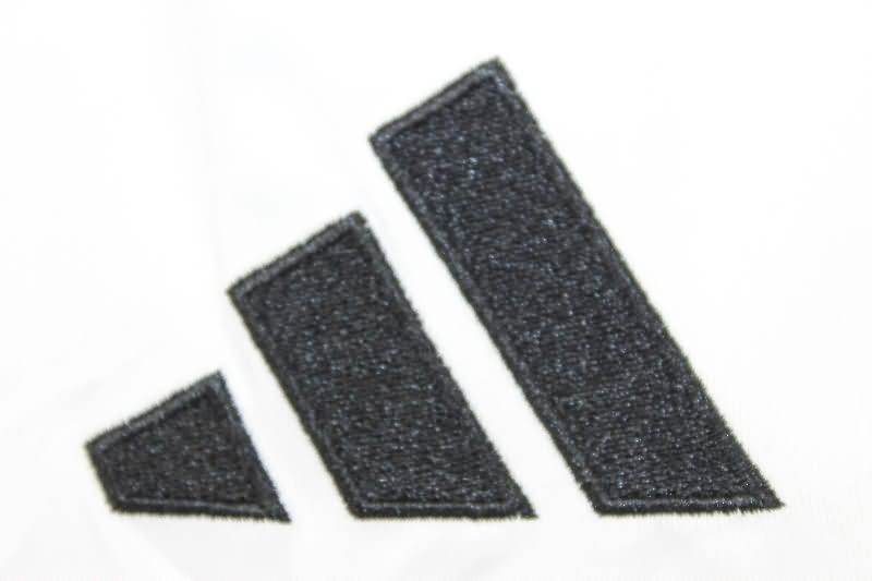 AAA(Thailand) River Plate 2025 Home Long Sleeve Soccer Jersey