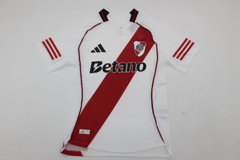 AAA(Thailand) River Plate 2025 Home Soccer Jersey (Player)