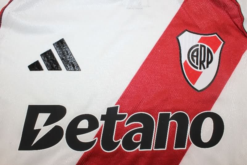 AAA(Thailand) River Plate 2025 Home Soccer Jersey (Player)