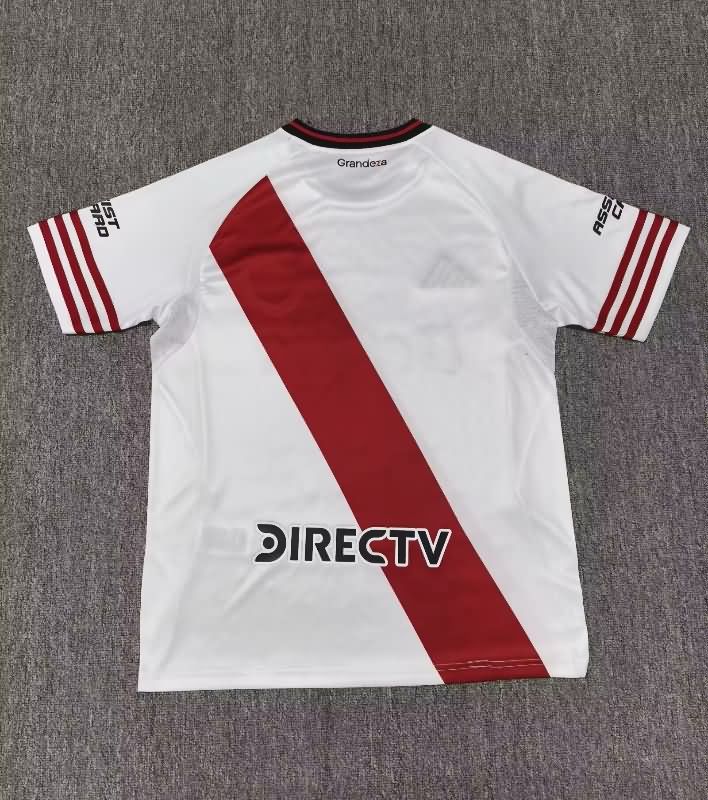 AAA(Thailand) River Plate 2025 Home Soccer Jersey With Sponsor