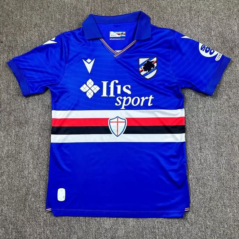AAA(Thailand) Sampdoria 25/26 Home Soccer Jersey