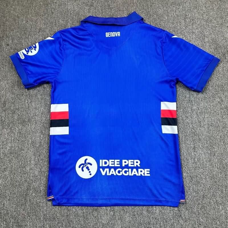 AAA(Thailand) Sampdoria 25/26 Home Soccer Jersey