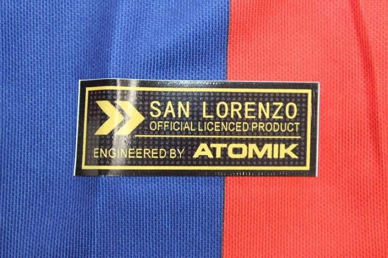 AAA(Thailand) San Lorenzo 2025 Home Soccer Jersey
